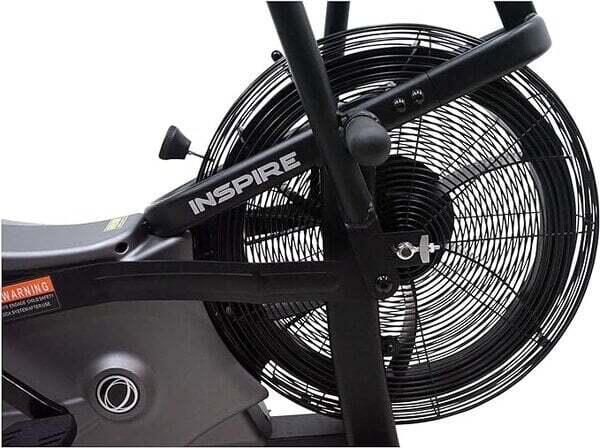 Inspire cb1 airbike fan bike met lcd scherm